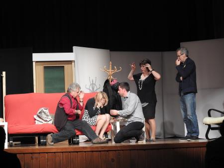 Gledališčniki Ljubiteljskega dramskega društva Sv. Jurij ob Ščavnici gostovali na Razkrižju 3